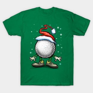 Golf Christmas T-Shirt